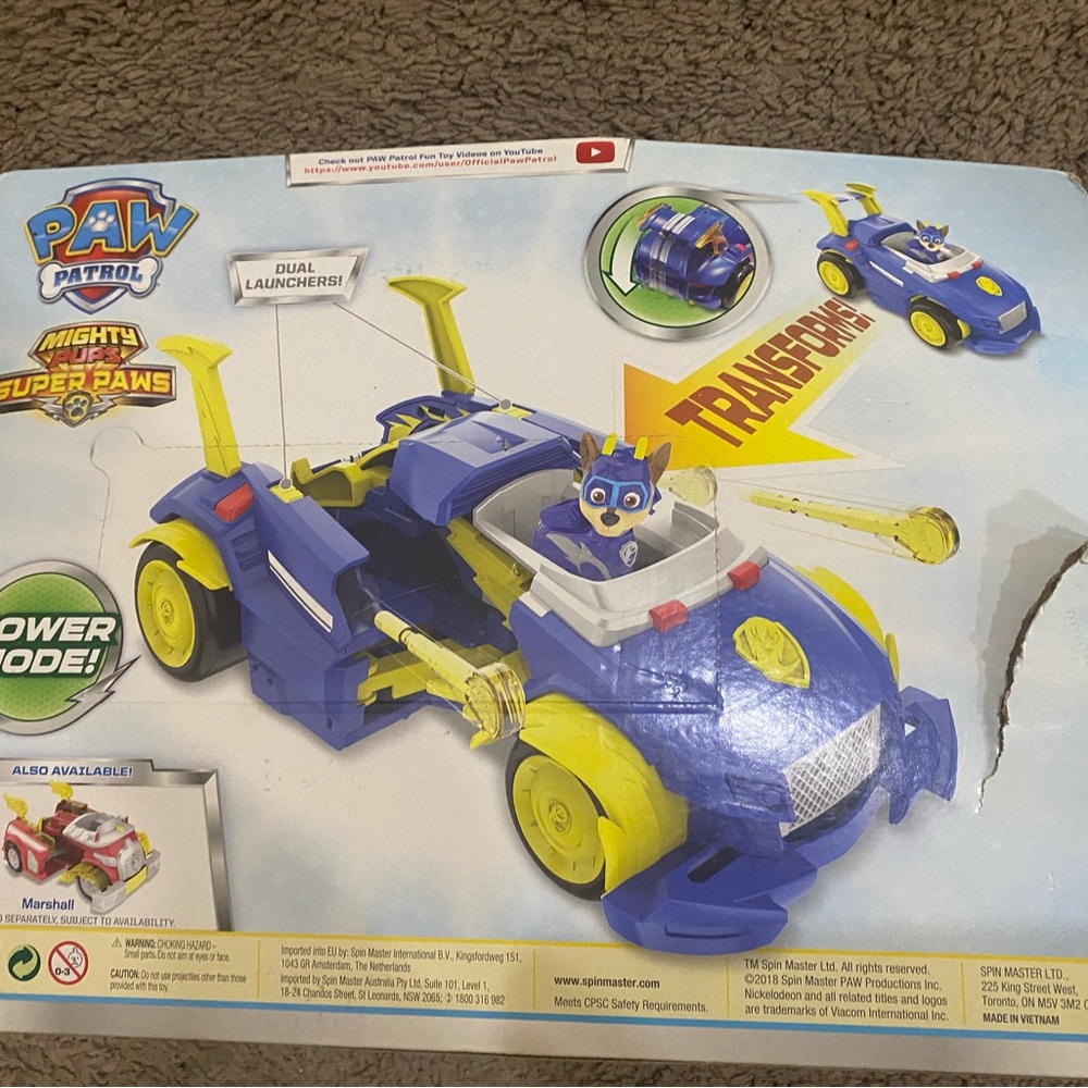 Paw Patrol Chase’s Powered Up Cruiser NEW - Picture 6 of 6